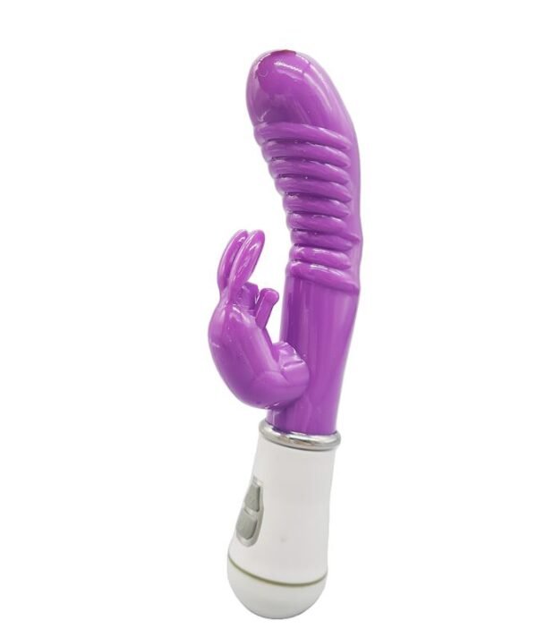 Vibrador Conejito Cabeza Flexible Sex Shop Coquetas