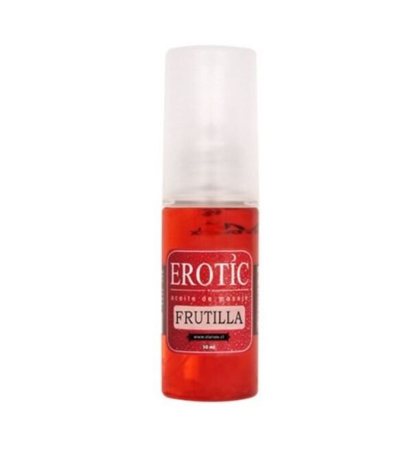 Gel Comestible Erotic Frutilla 50ml Sex Shop Coquetas