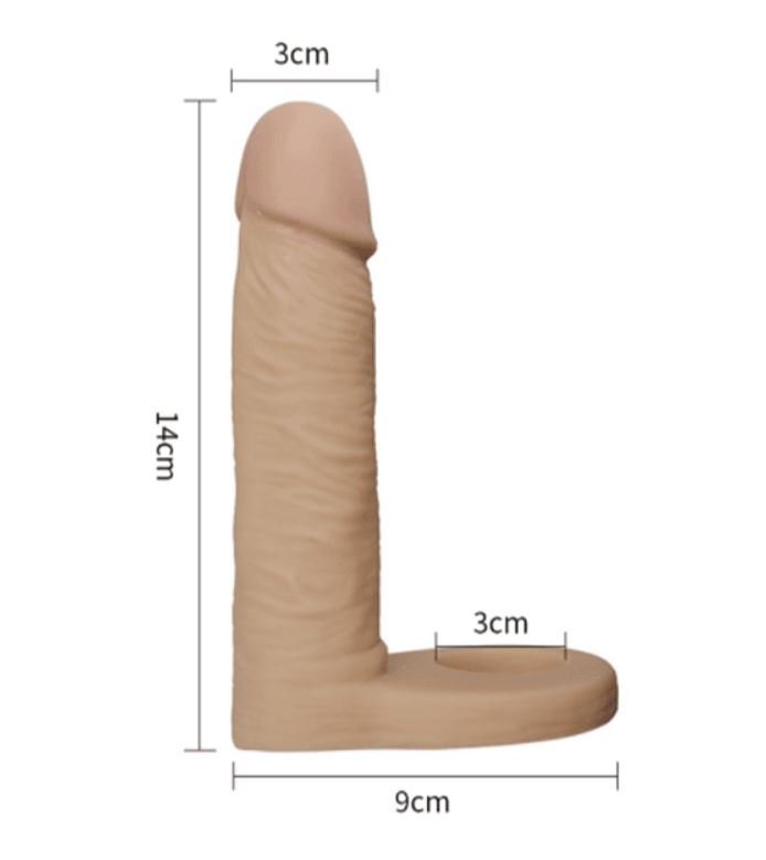 Anillo Con Dildo The Ultra Soft Double Cm Sex Shop Coquetas