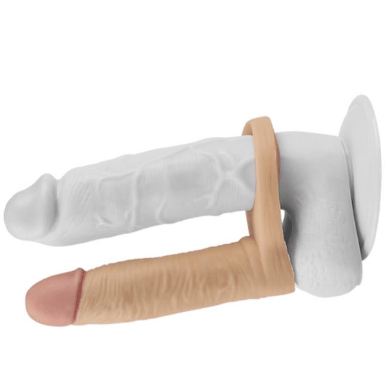 Anillo Con Dildo The Ultra Soft Double 14 7cm 5 8 Sex Shop Coquetas