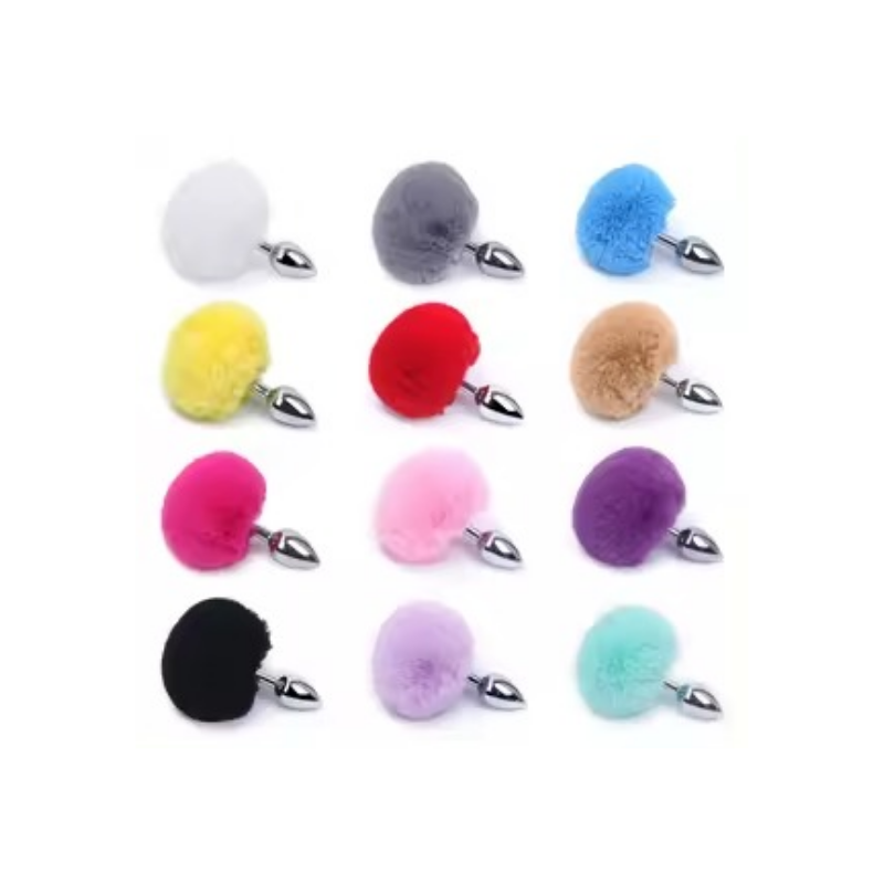 Plug con cola de conejo