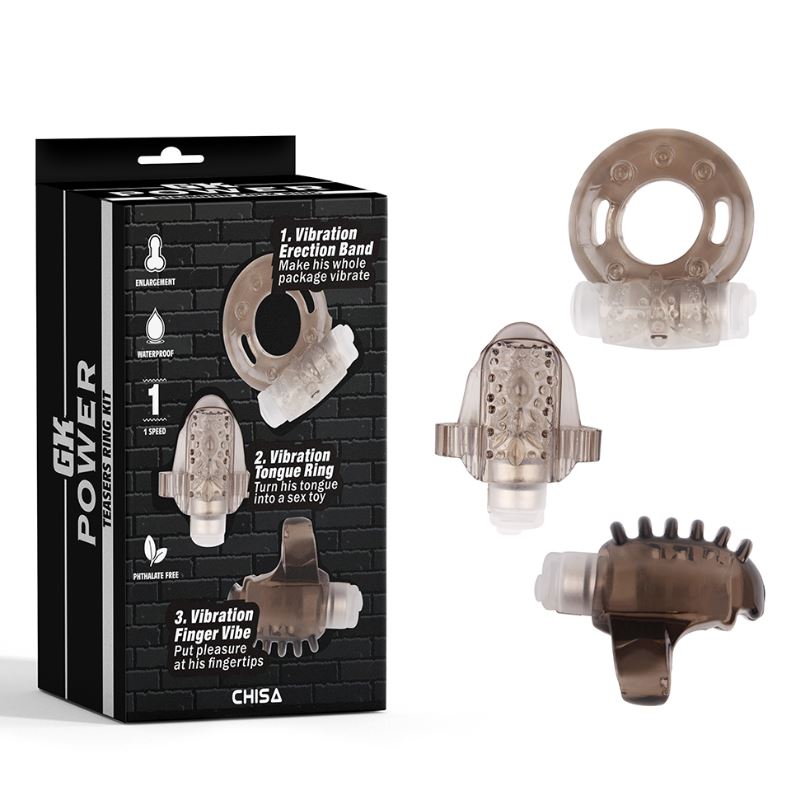 Set De 3 Vibradores Clitoriales