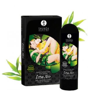 Intensificador de placer unisex Lotus Noir  Shunga