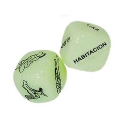 Dados Fluorescentes "Sex Dice"