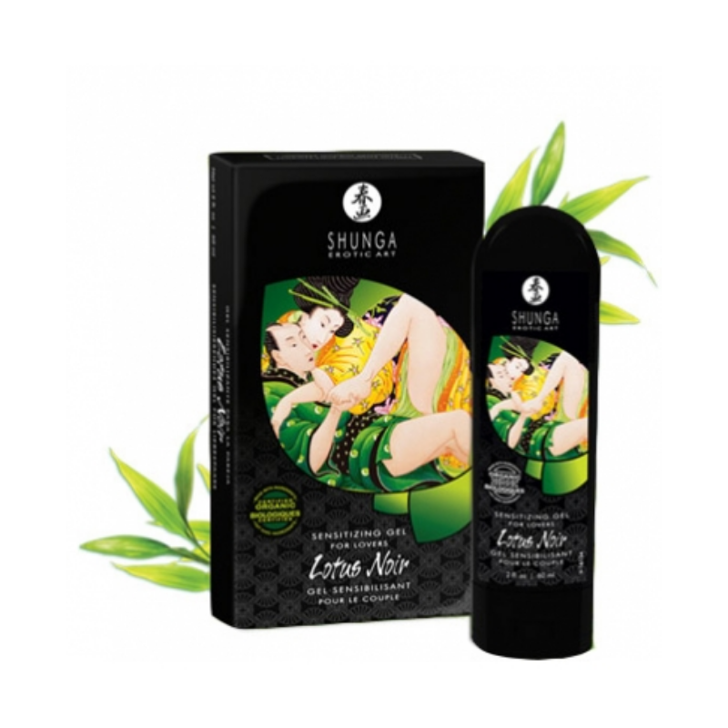 Intensificador lotus noir Intensificador de placer unisex Lotus Noir Shunga