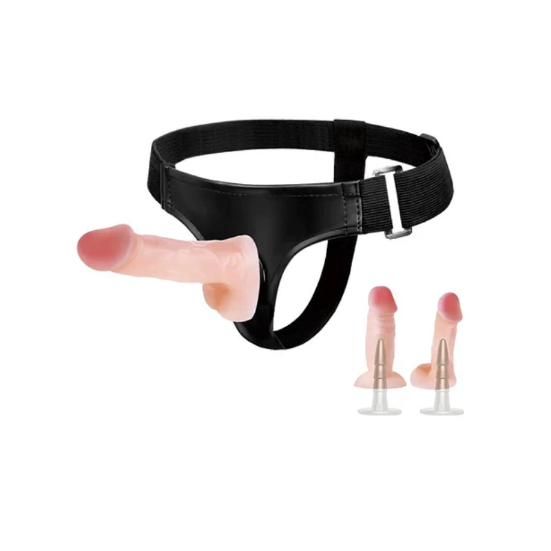 Arnes Jessica con set de Dildos
