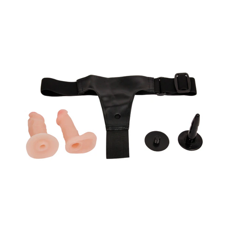 Arnes Jessica con set de Dildos