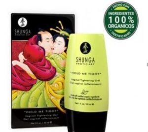 Crema vaginal rejuvenecedora, reafirmante, estrechante "hold me tight" Shunga