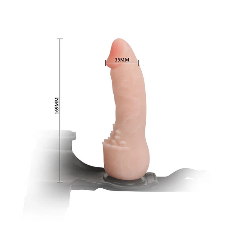 355 arnesdildo PVC 3 Arnés Con Dildo Realistico PVC