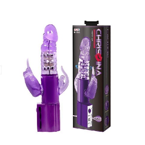 Vibrador Rotador Conejo Triple función