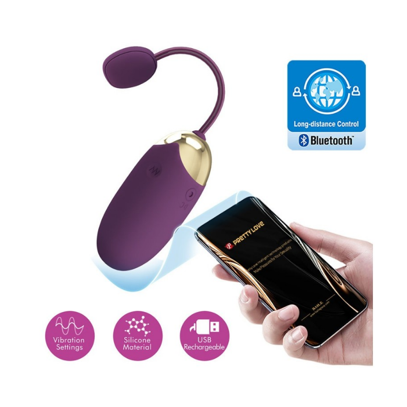 Abner huevo vibador Abner huevo vibrador con app