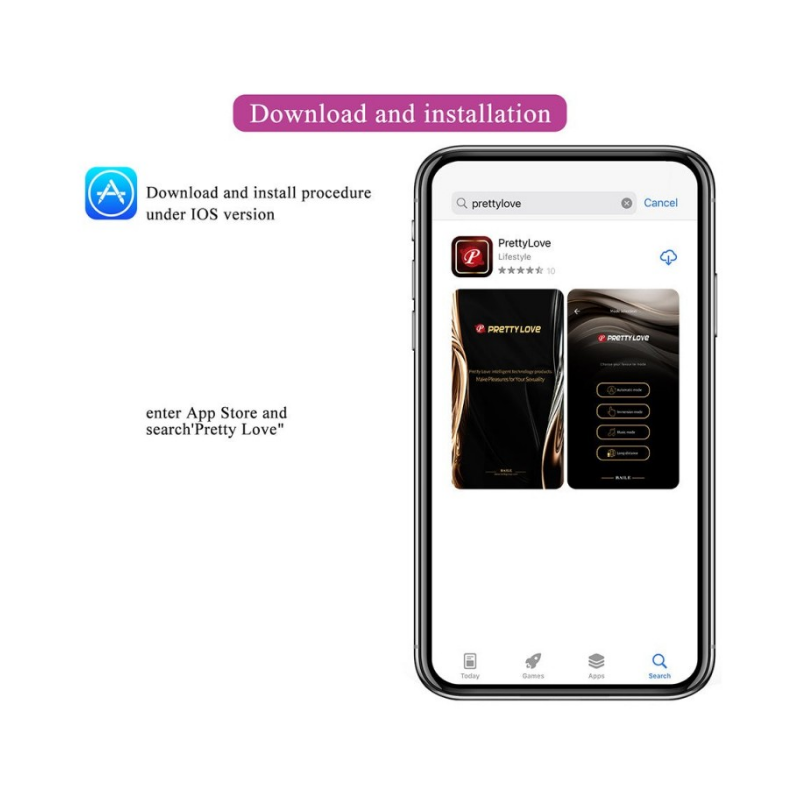 Abner huevo vibrador con app