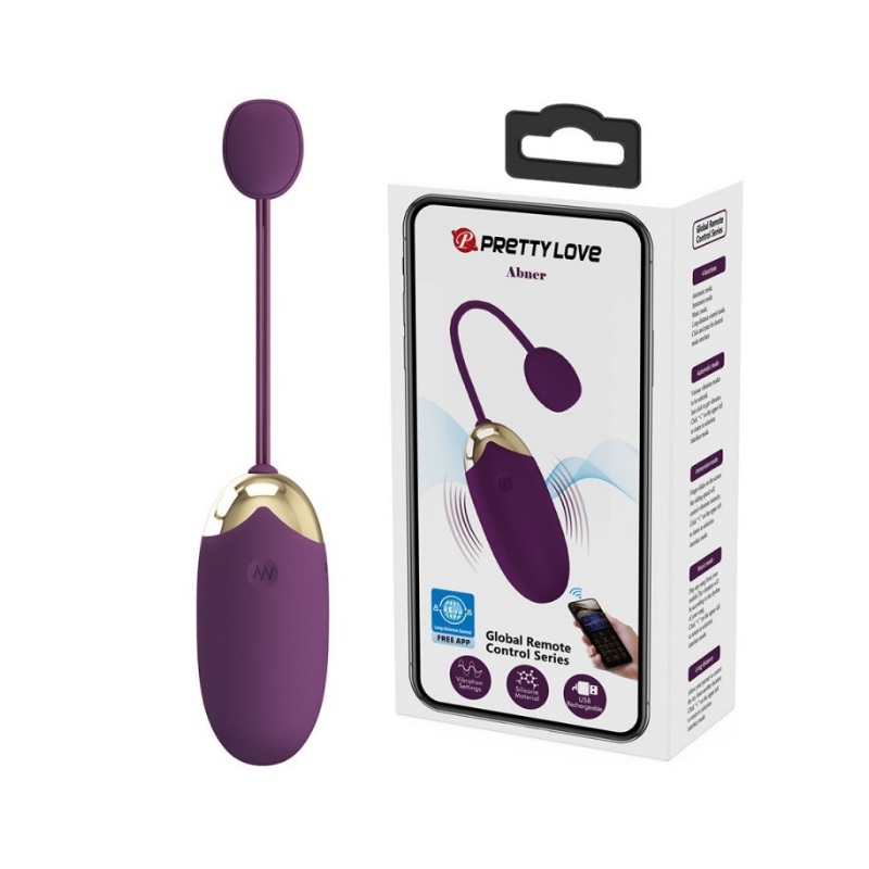 Abner huevo vibrador con app