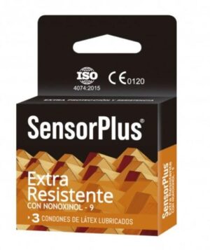 1011 Sensor Plus - Extra Resistente Con Nonoxynol-9