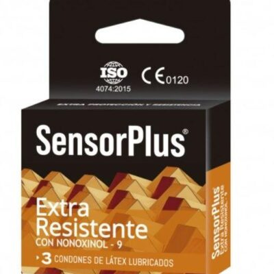 Sensor Plus - Extra Resistente Con Nonoxynol-9