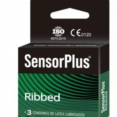 Preservativo/ Condon- Sensor Plus - Ribbed