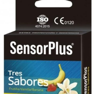 Preservativo/ Condon- Sensor Plus - Tres Sabores