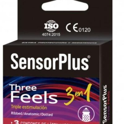 Preservativo/ Condon- Sensor Plus - THREE FEELS