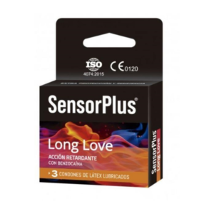 Preservativo/ Condon- Sensor Plus - Long Love Retardante