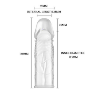 Funda transparente Funda extensora transparente