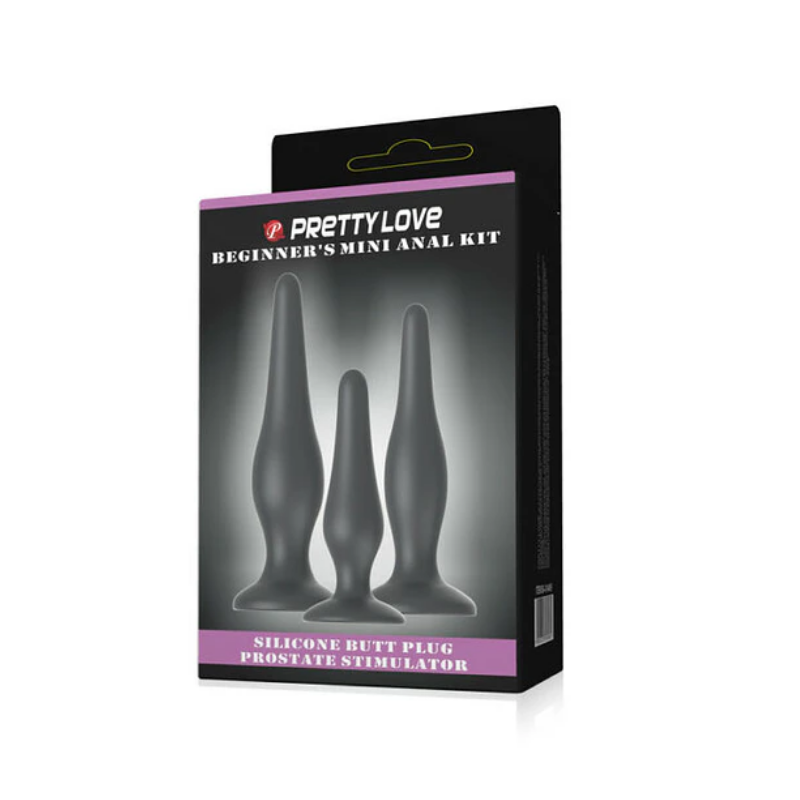 1138 kit anal 2 Kit Anal Negro 3 piezas