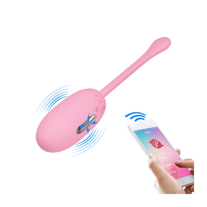 Huevo vibrador con electroestimulación y app