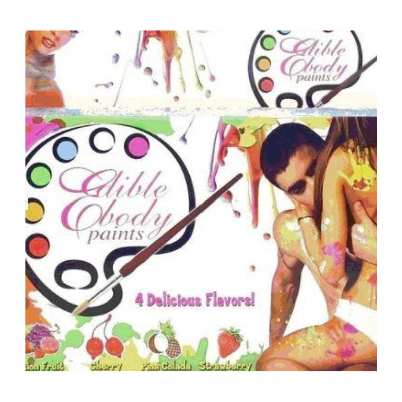 Kit de Pintura Corporal Comestible
