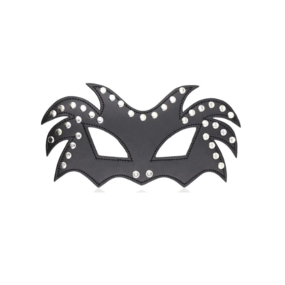 Antifaz cuero negro