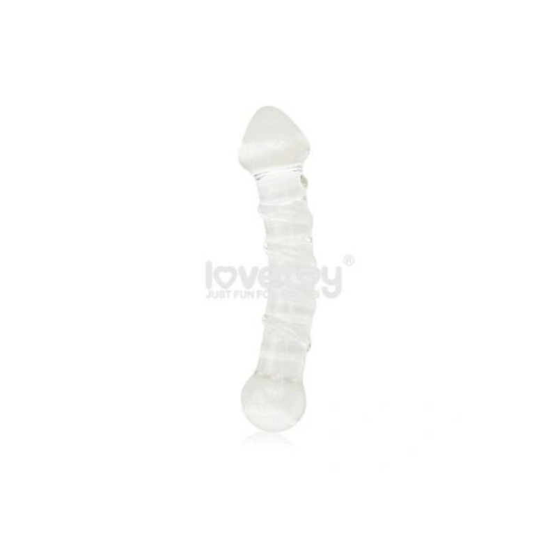 Dildo/plug Anal Lovetoy Romance De Cristal De 7″