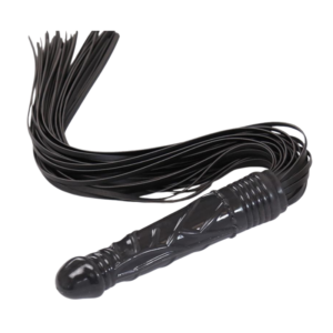 Látigo con consolador incorporado (Color sujeto a stock)