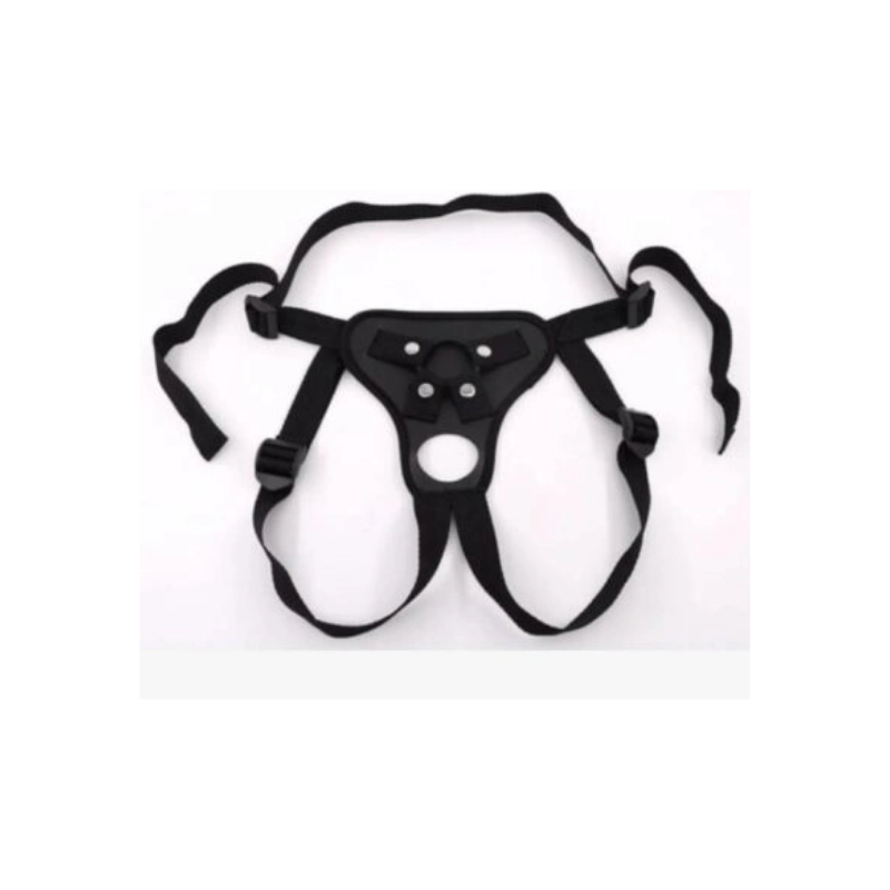 Sistema de arnés Femenino Ajustable a Dildo Doble