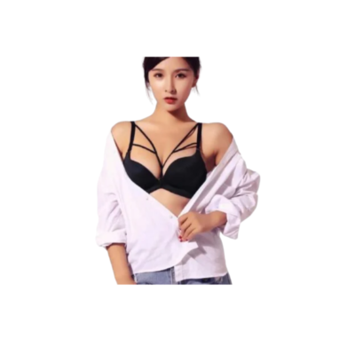 Bralette Bondage caído al busto