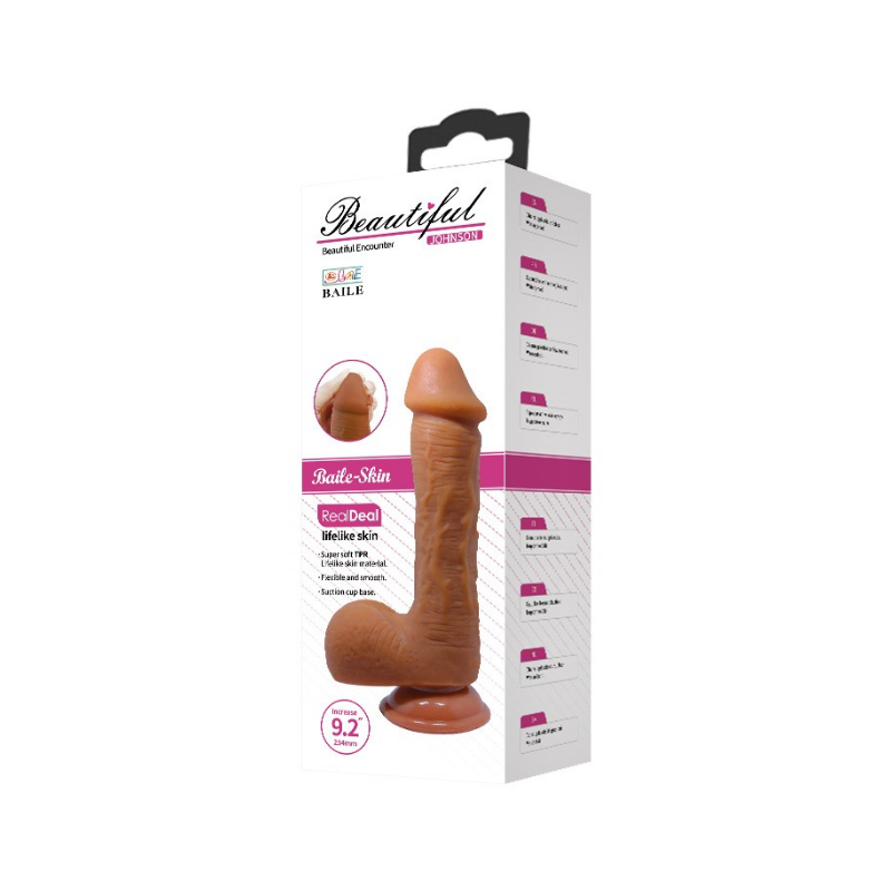 Johnson Dildo Realista Súper Soft 22 Cm