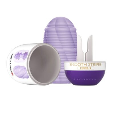 Masturbador Reversible - Smooth Stripes