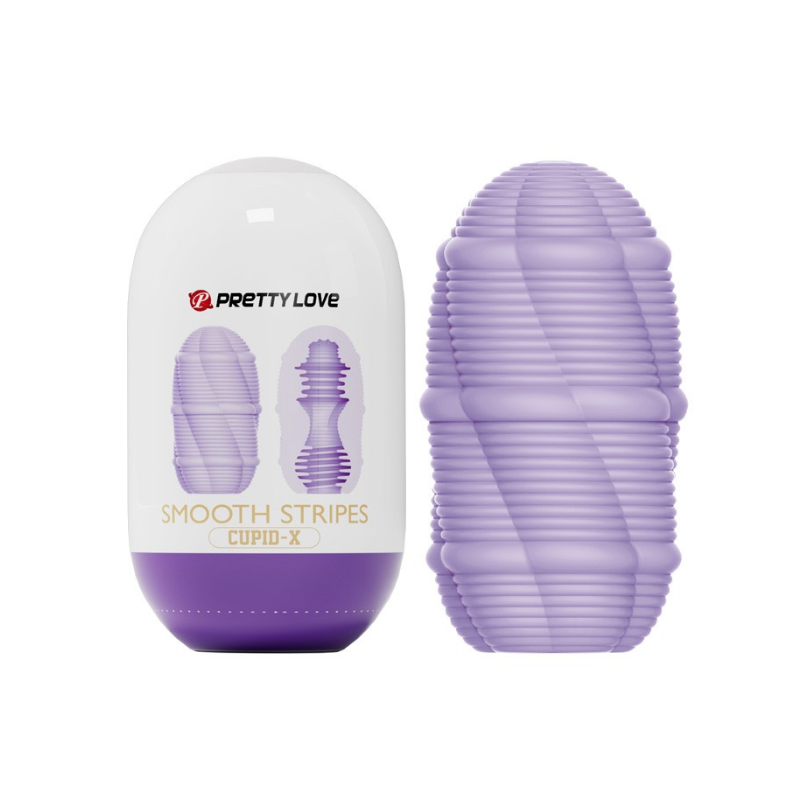Masturbador Reversible - Smooth Stripes