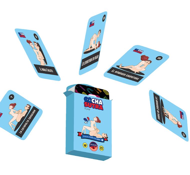 1 Juego Erótico De Cartas “Cacha Sutra”