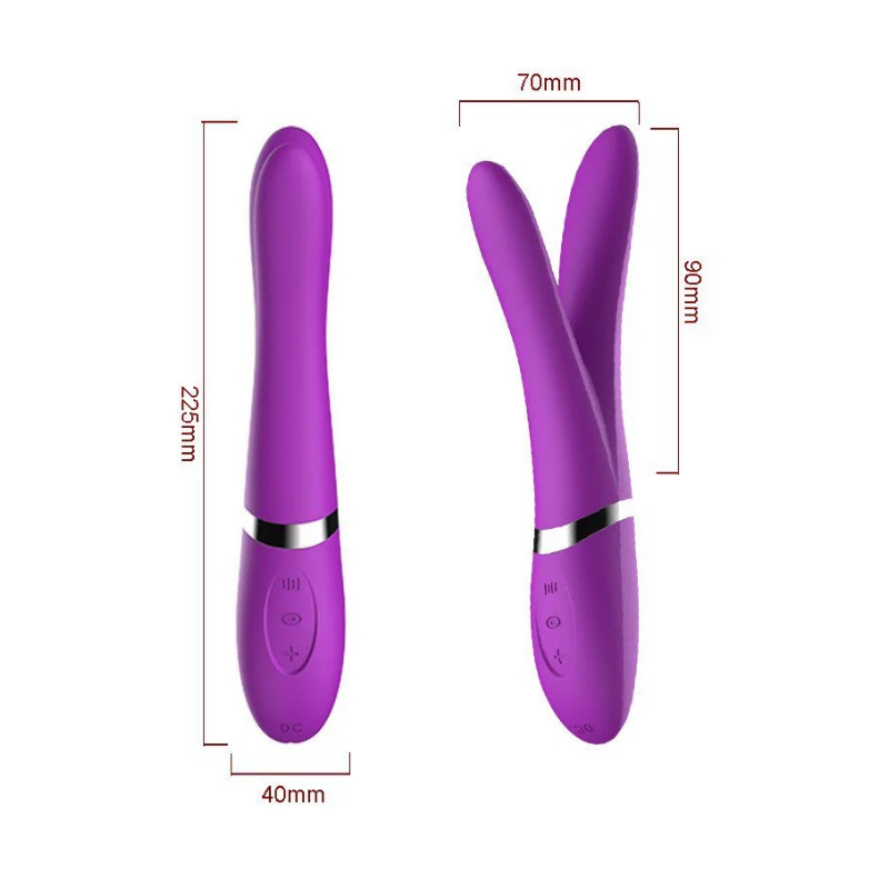 1600 doble lengua 2 Vibrador Doble lengua