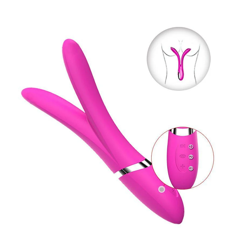 1600 doble lengua 3 Vibrador Doble lengua