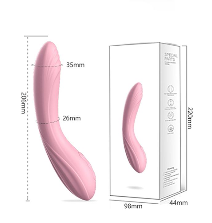 Vibrador Chico Cálido Calefacción hasta 42º C LL