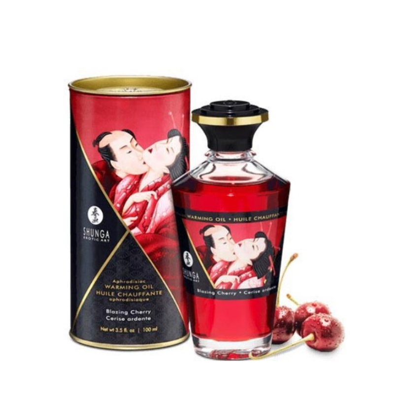 Aceite afrodisiaco cereza Aceite Afrodisiaco Calor Shunga - cereza