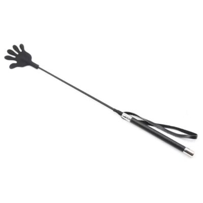 Fusta de goma en forma de mano