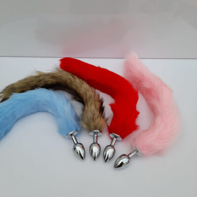 Plug anal cola zorro