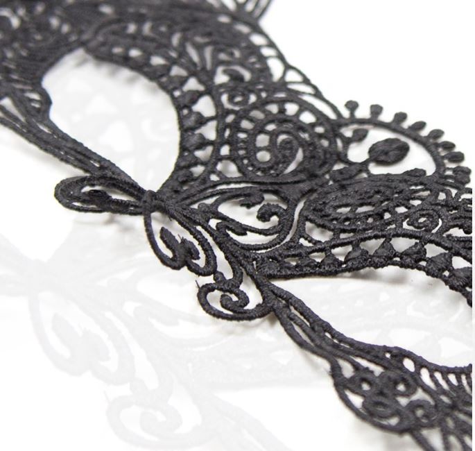 2 Antifaz De Encaje Royal Queen