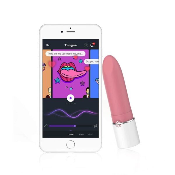 Labial Vibrador Con App
