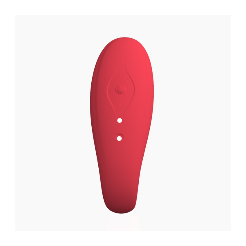 Vibrador dual con control remoto