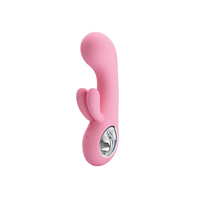 Chris vibrador Chris Vibrador Recargable Triple Motor Conejo De Lujo