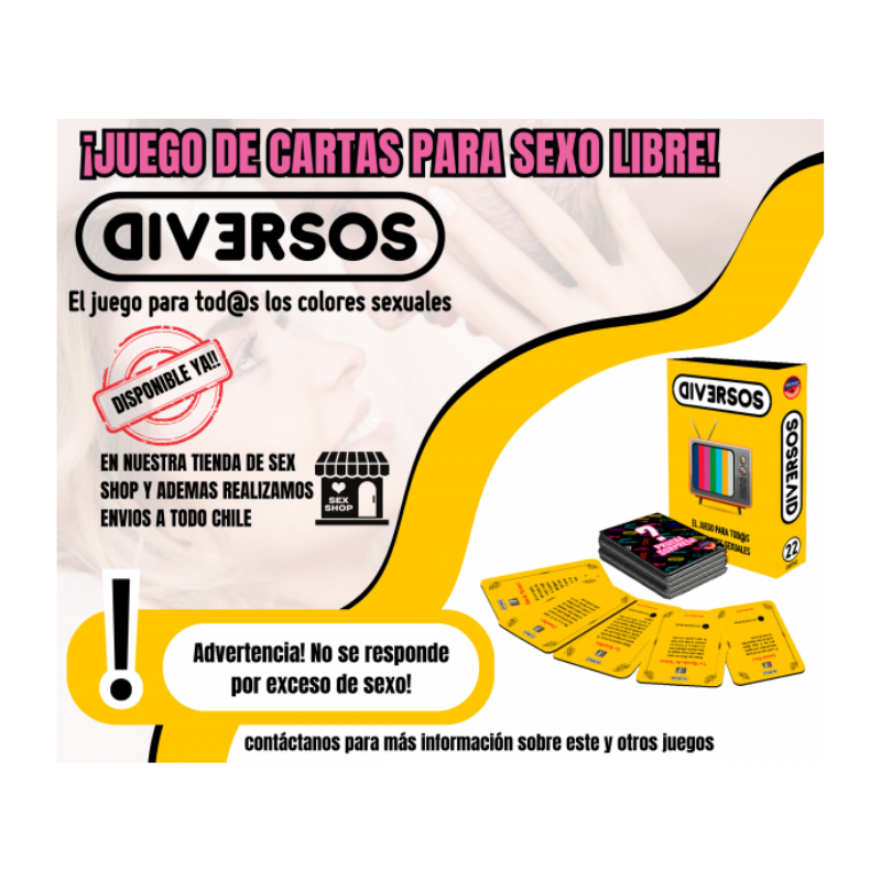 Juego diversos 5 Juego Erótico De Sexo Libre “Diversos”