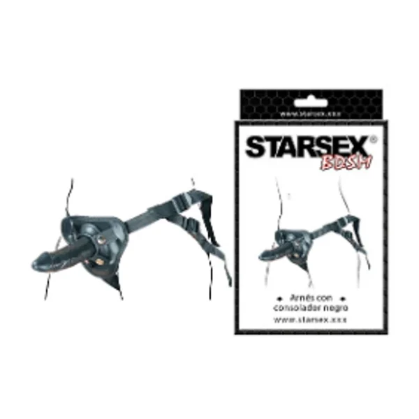 Arnés con Dildo Negro