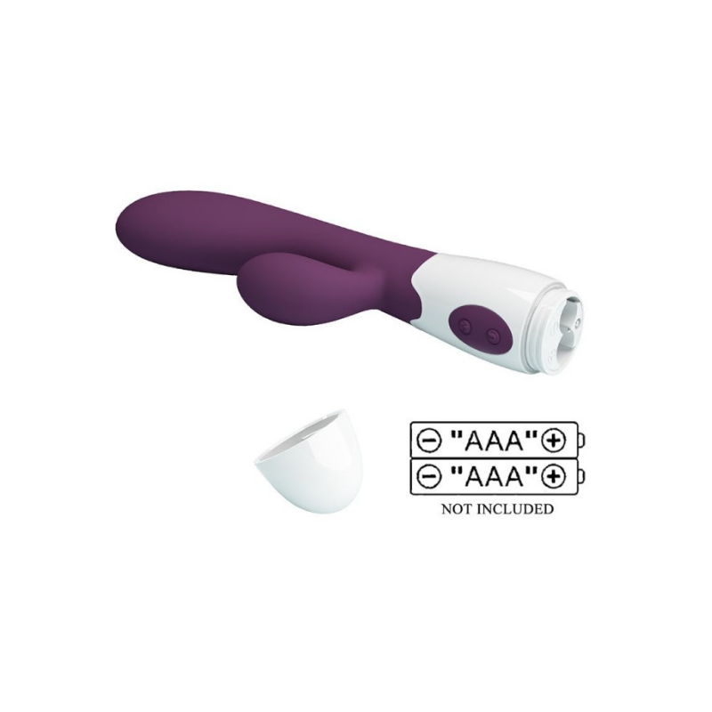 Alvis Vibrador Dual - Morado