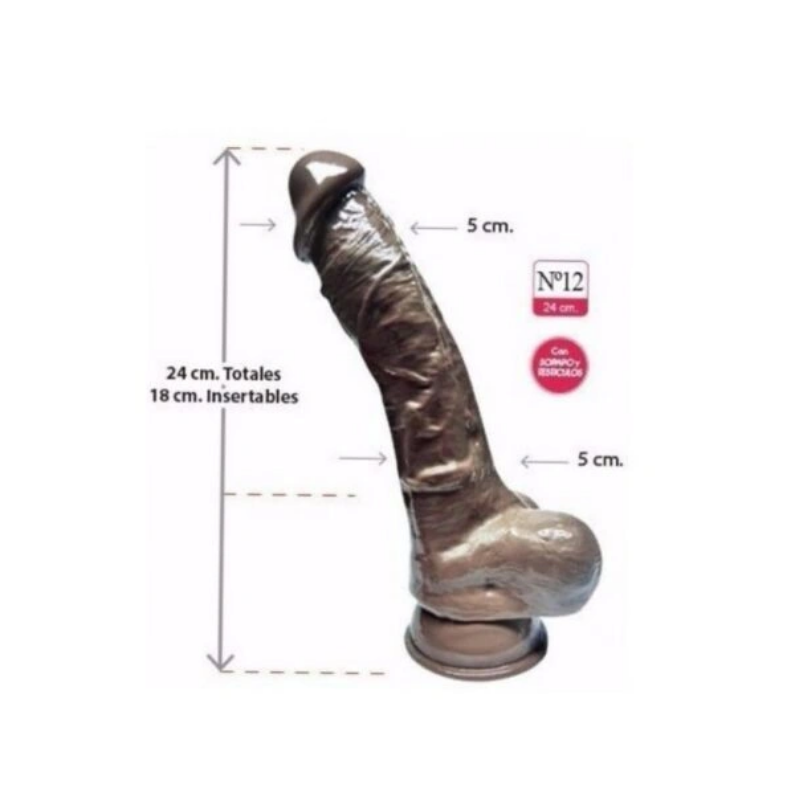 Consolador Coloso 2.0 Negro